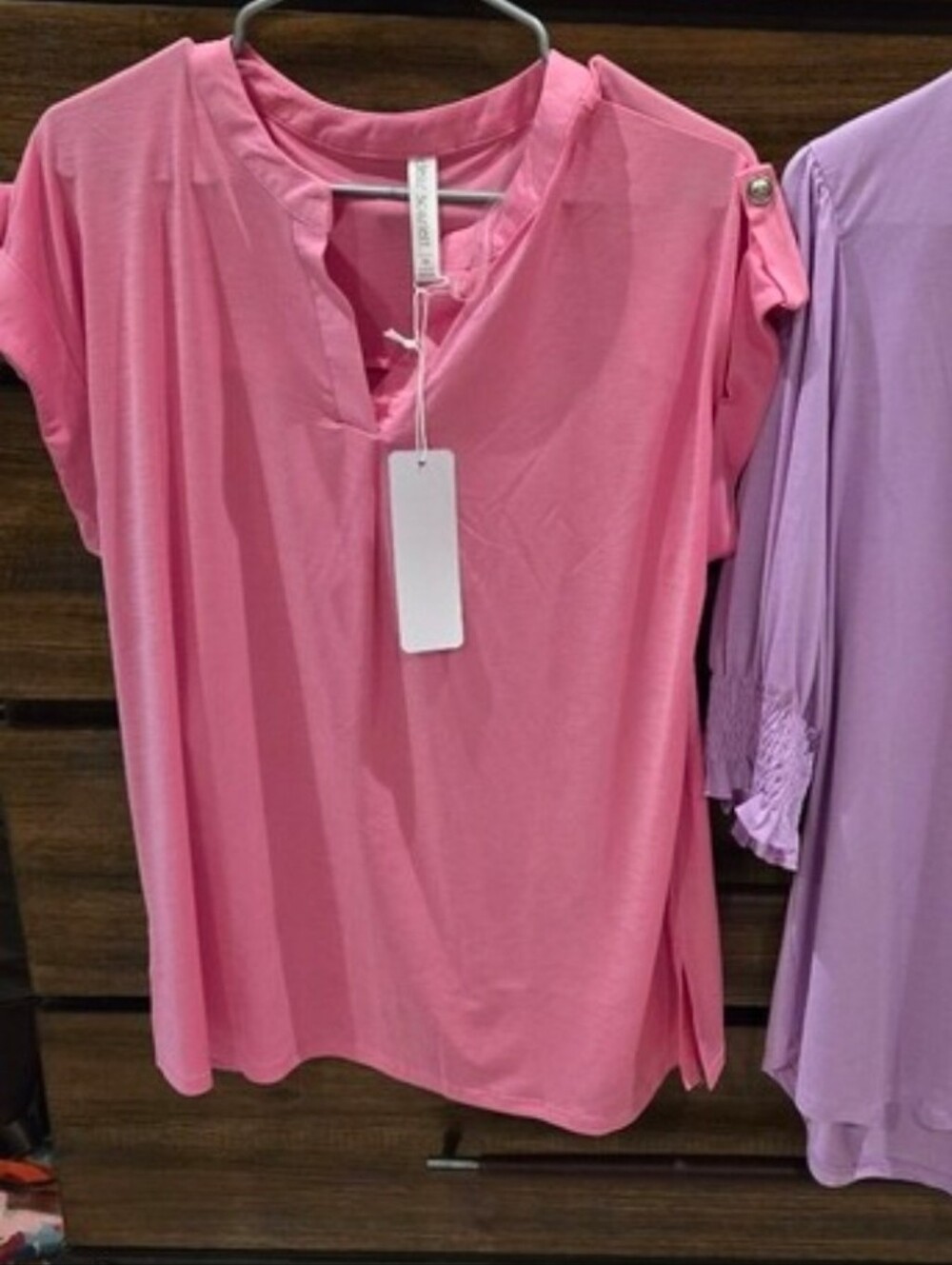 Dear Scarlett Women's Pink Blouse Top - Size Medium NEW